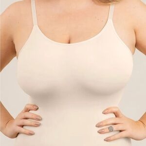 Small Shapermint Women's Cream Shapewear Camisole